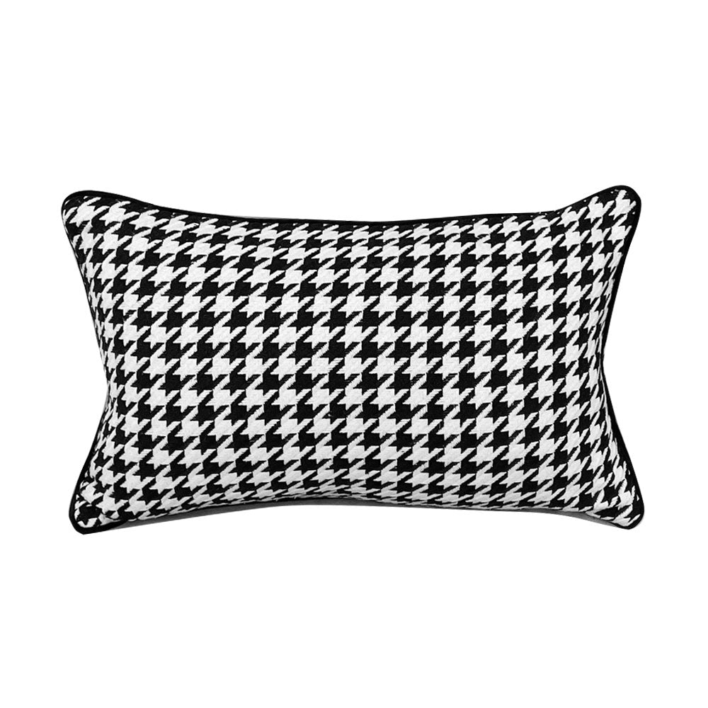 Houndstooth &amp; Black Velvet (Set of three)