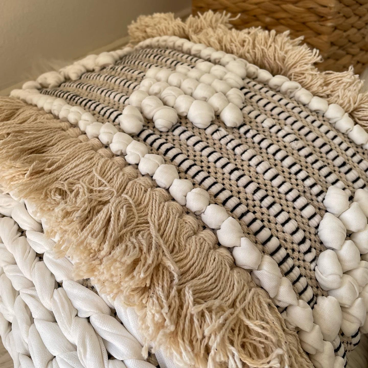 all natural handmade cushion