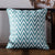 Pattern cushions in blue