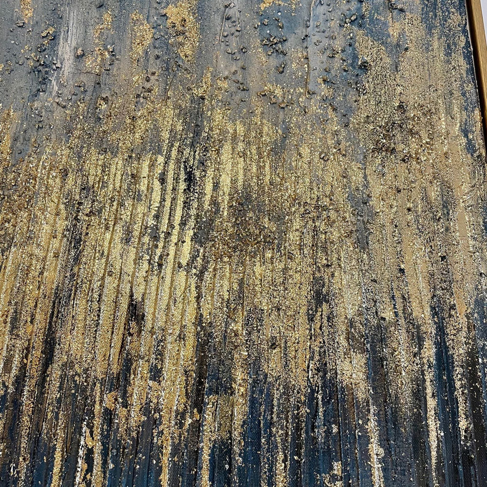 gold painting wall art
