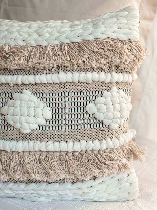 boho rustic cushion
