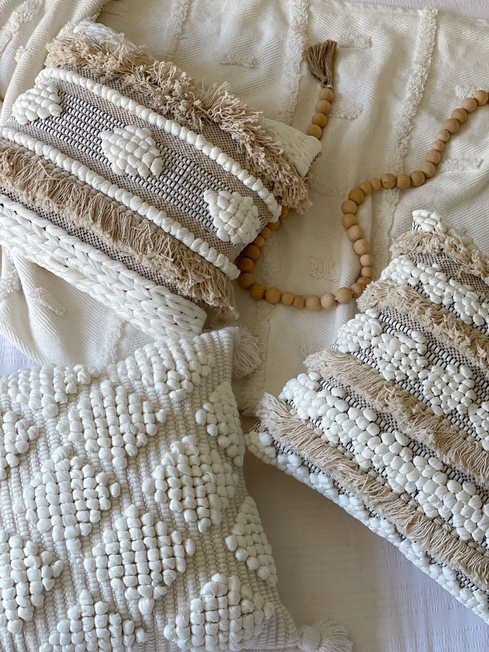 Boho Rustic Cushion Duo (Set of Two)