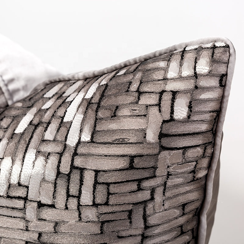 grey charcoal cushion