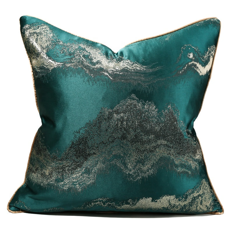 Cleo Luxe Cushion in Navy