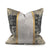 Gold and silver cushion
