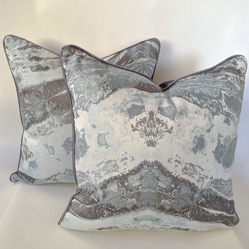 Grey clearance marble cushions