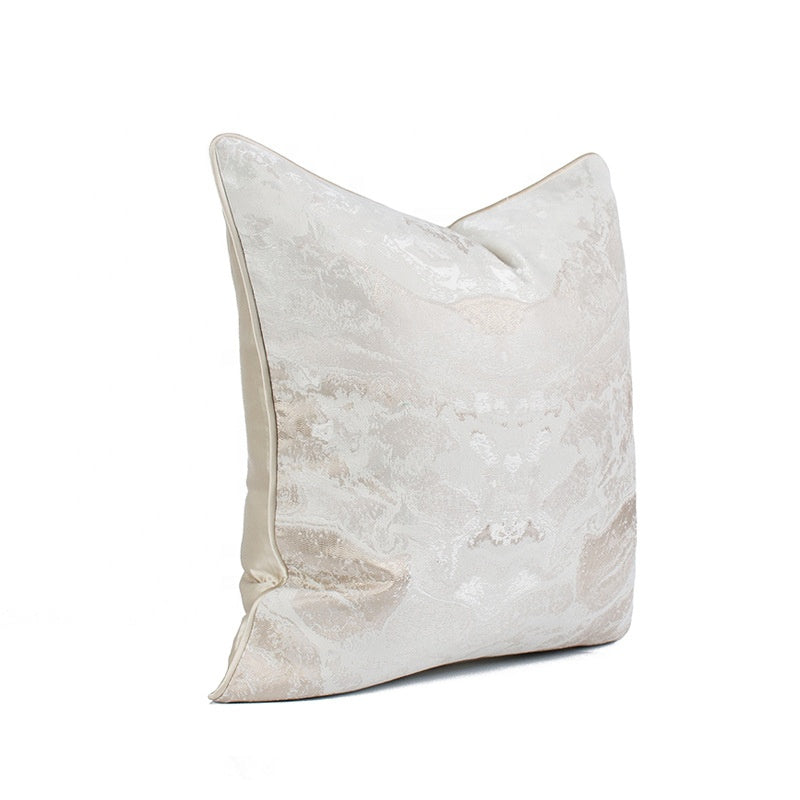 Gold cushion cover marble