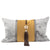 Gold luxe bolster cushion