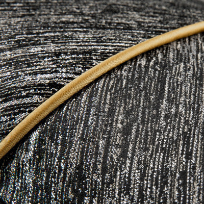 Gold and black luxury cushion