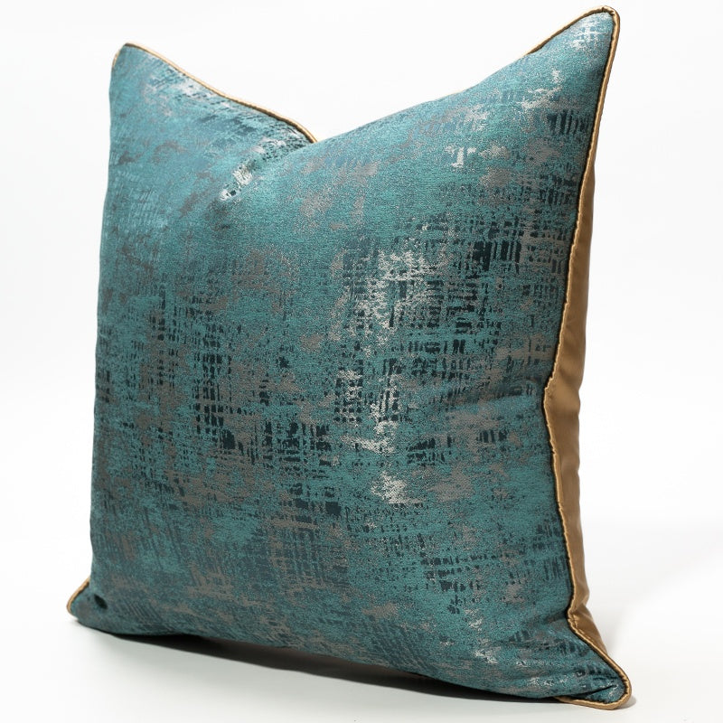 Green luxe cushion
