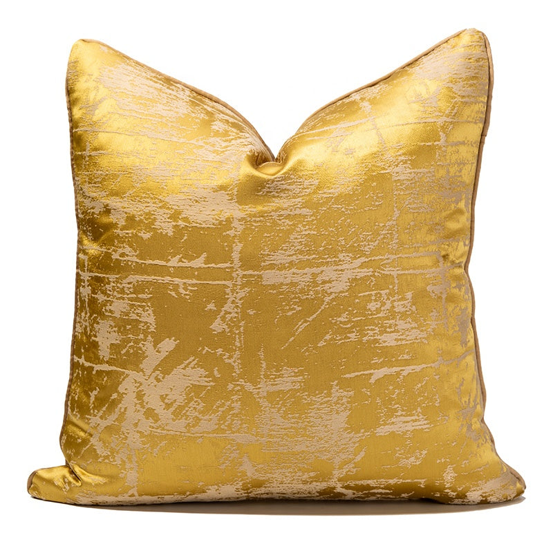 Gold luxe cushion