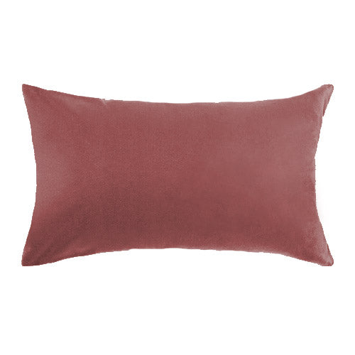 blush pink velvet bolster cushion cover
