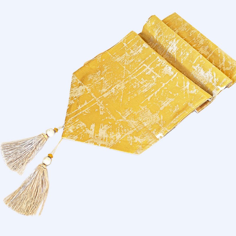 Table Runner - Yellow Gold